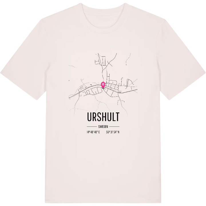 Urshult karta t-shirt – t-shirt från PinShirt