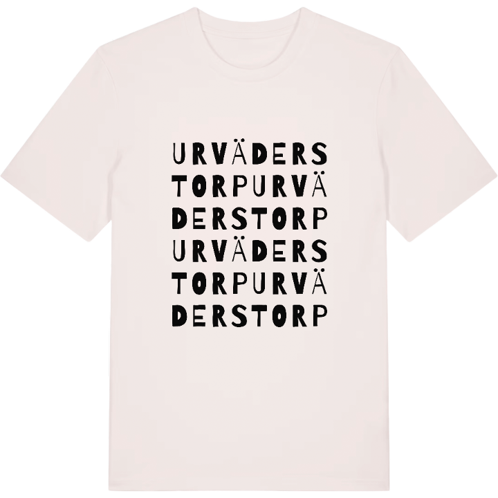 Urväderstorp ordlek t-shirt – t-shirt från PinShirt