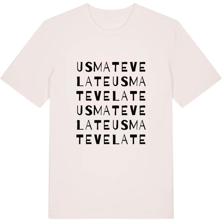 Usmate Velate ordlek t-shirt – t-shirt från PinShirt