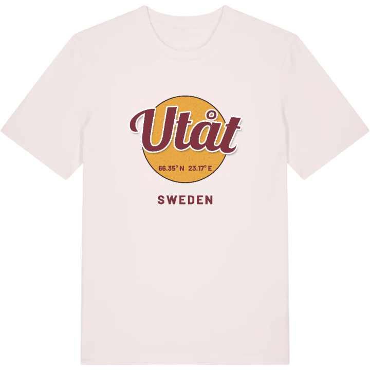Utåt cirkel t-shirt – t-shirt från PinShirt