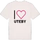 Jag älskar Uteby t-shirt stort tryck