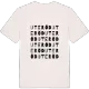 Uteröd ordlek t-shirt