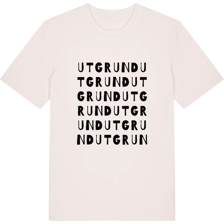 Utgrund ordlek t-shirt – t-shirt från PinShirt