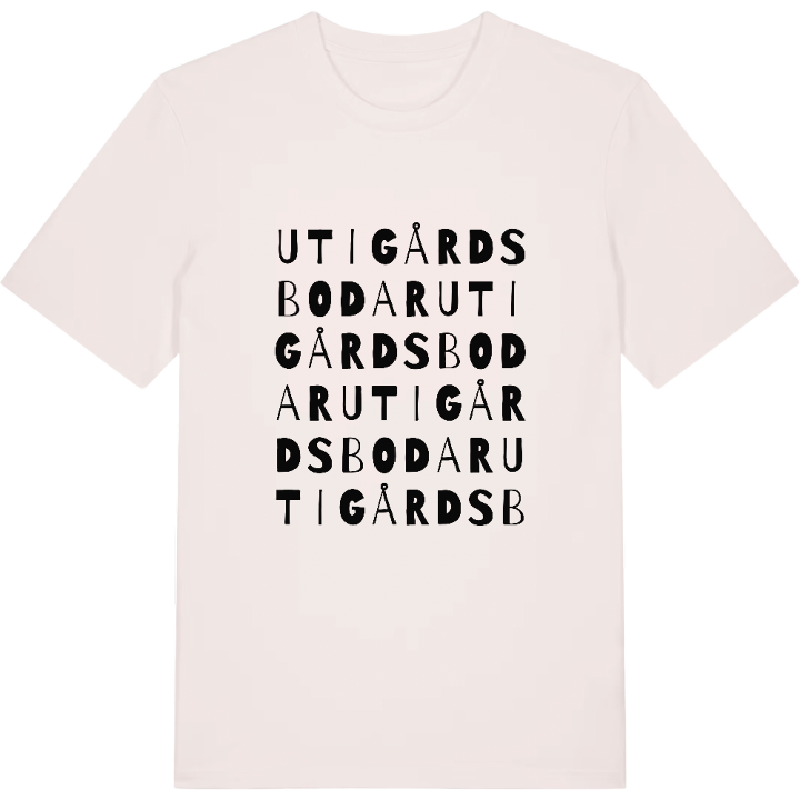 Utigårds bodar ordlek t-shirt – t-shirt från PinShirt