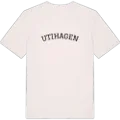 Utihagen böjd t-shirt