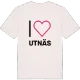 Jag älskar Utnäs t-shirt stort tryck