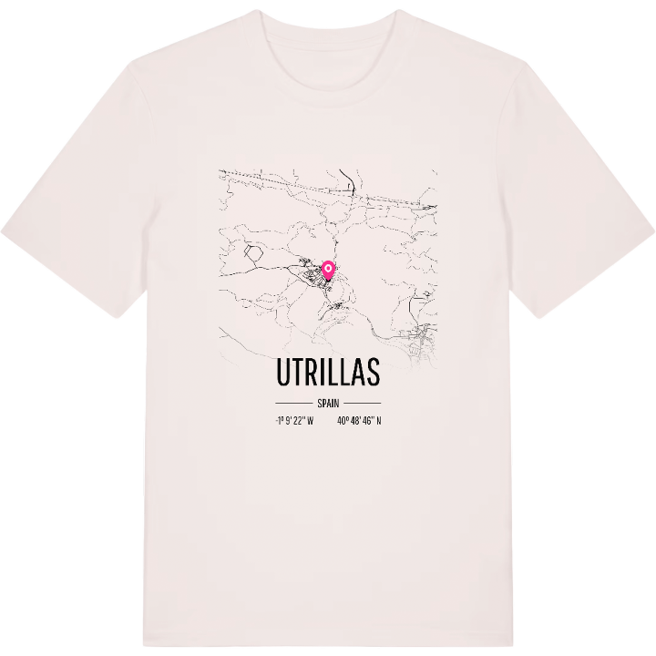 Utrillas karta t-shirt – t-shirt från PinShirt