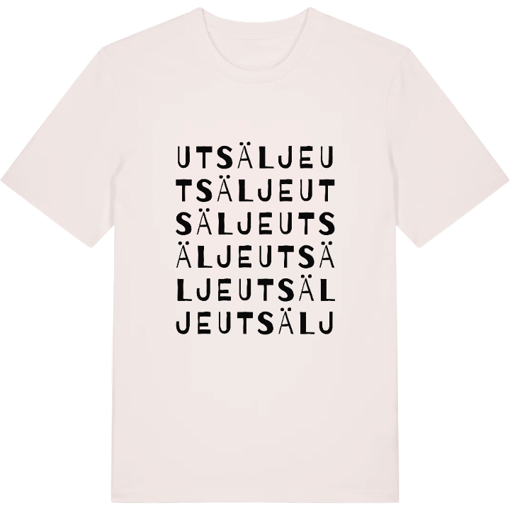 Utsälje ordlek t-shirt – t-shirt från PinShirt