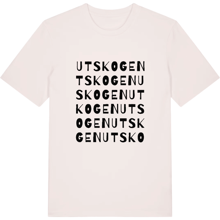 Utskogen ordlek t-shirt – t-shirt från PinShirt