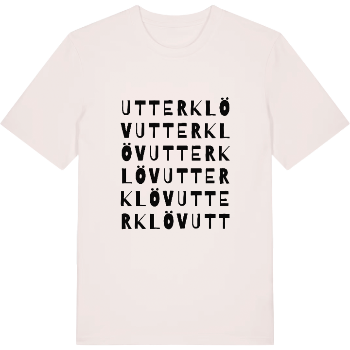 Utterklöv ordlek t-shirt – t-shirt från PinShirt