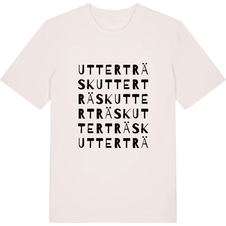 Utterträsk ordlek t-shirt – t-shirt från PinShirt