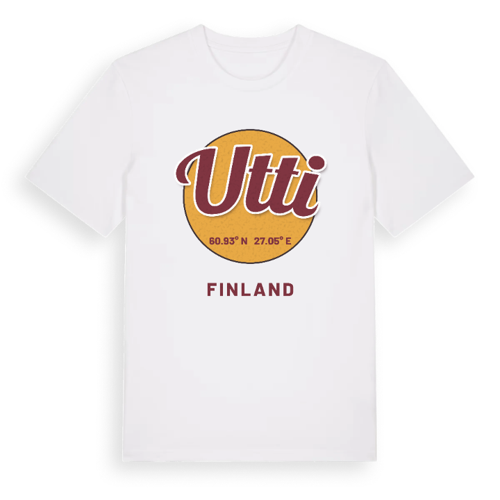 Utti cirkel t-shirt – t-shirt från PinShirt