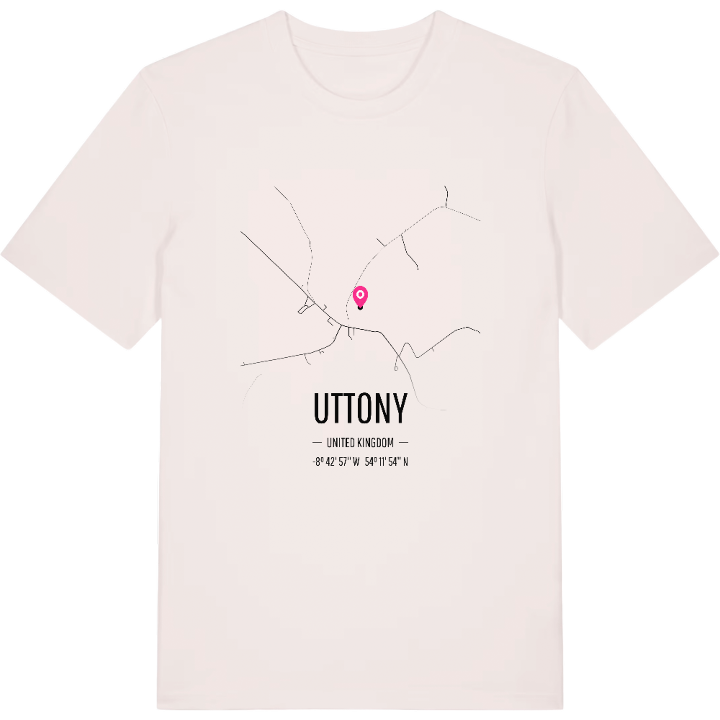 Uttony karta t-shirt – t-shirt från PinShirt