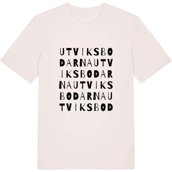 Utviksbodarna ordlek t-shirt – t-shirt från PinShirt