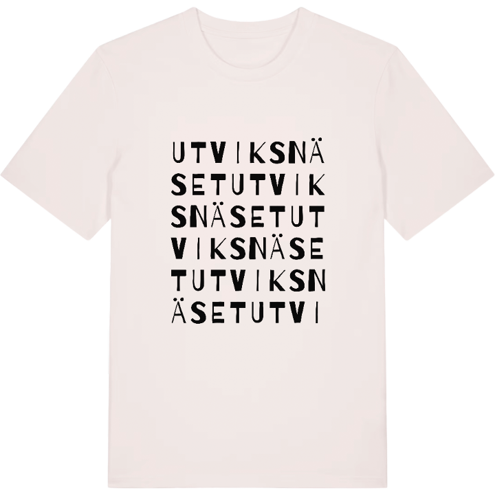 Utviksnäset ordlek t-shirt – t-shirt från PinShirt