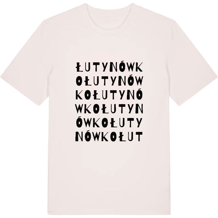 Łutynówko ordlek t-shirt – t-shirt från PinShirt