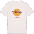 V Vreten cirkel t-shirt