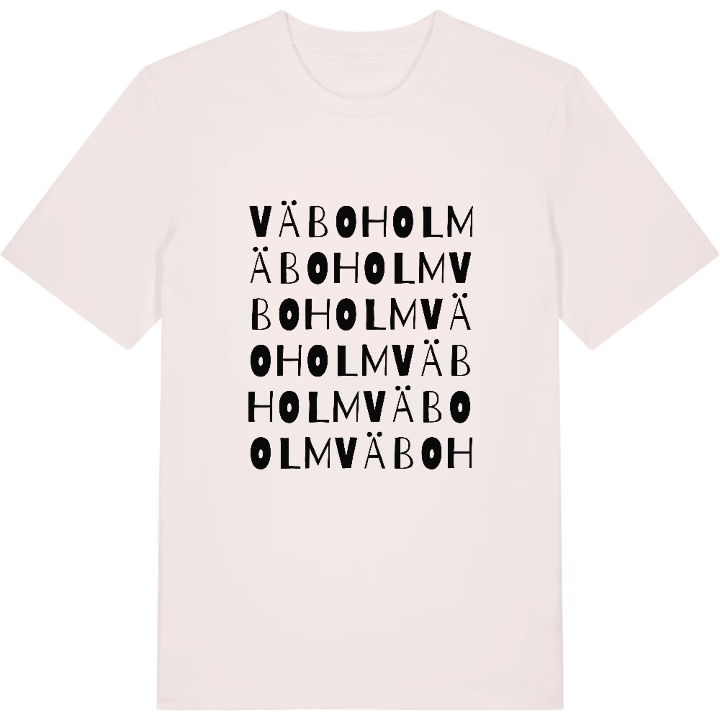 Väboholm ordlek t-shirt – t-shirt från PinShirt