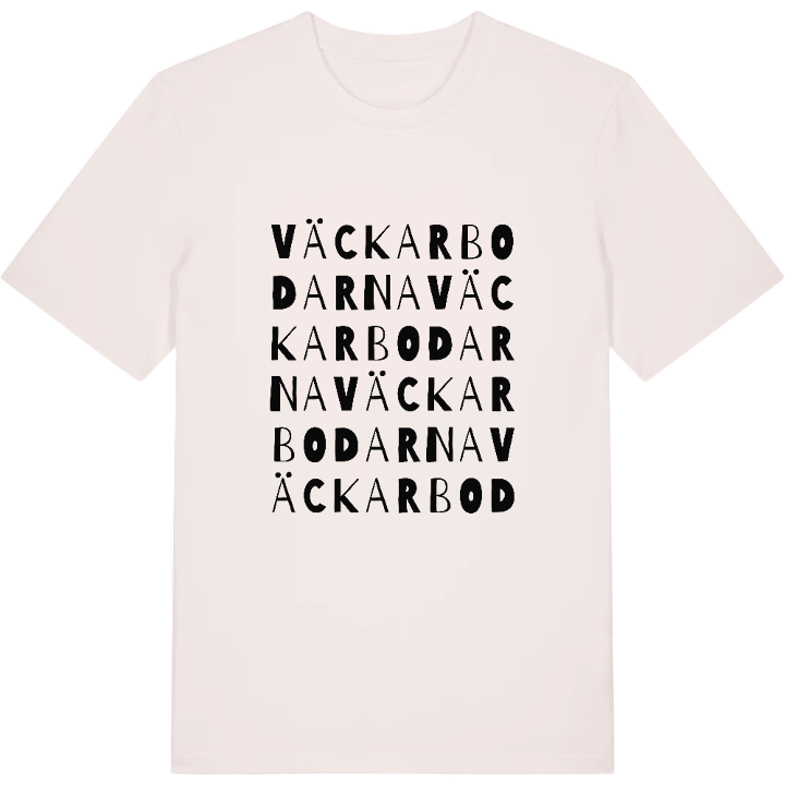 Väckarbodarna ordlek t-shirt – t-shirt från PinShirt