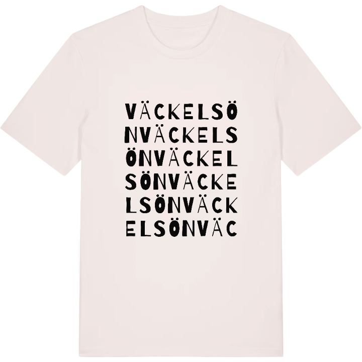 Väckelsön ordlek t-shirt – t-shirt från PinShirt