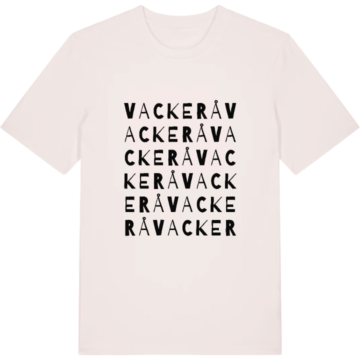 Vackerå ordlek t-shirt – t-shirt från PinShirt
