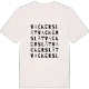 Vackerslät ordlek t-shirt