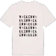 Vackervallen ordlek t-shirt
