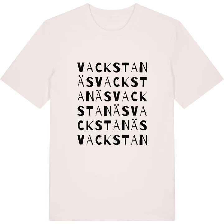 Vackstanäs ordlek t-shirt – t-shirt från PinShirt