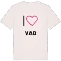 Jag älskar Vad t-shirt stort tryck