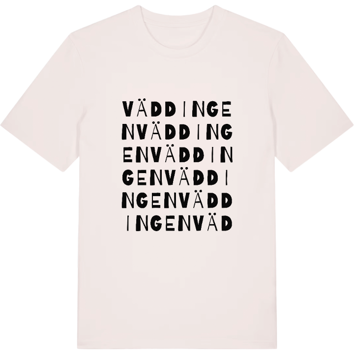 Väddingen ordlek t-shirt – t-shirt från PinShirt