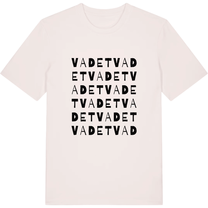 Vadet ordlek t-shirt – t-shirt från PinShirt