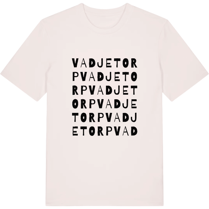 Vadjetorp ordlek t-shirt – t-shirt från PinShirt