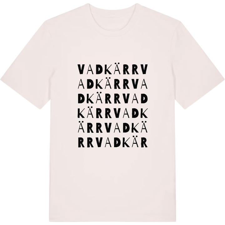 Vadkärr ordlek t-shirt – t-shirt från PinShirt