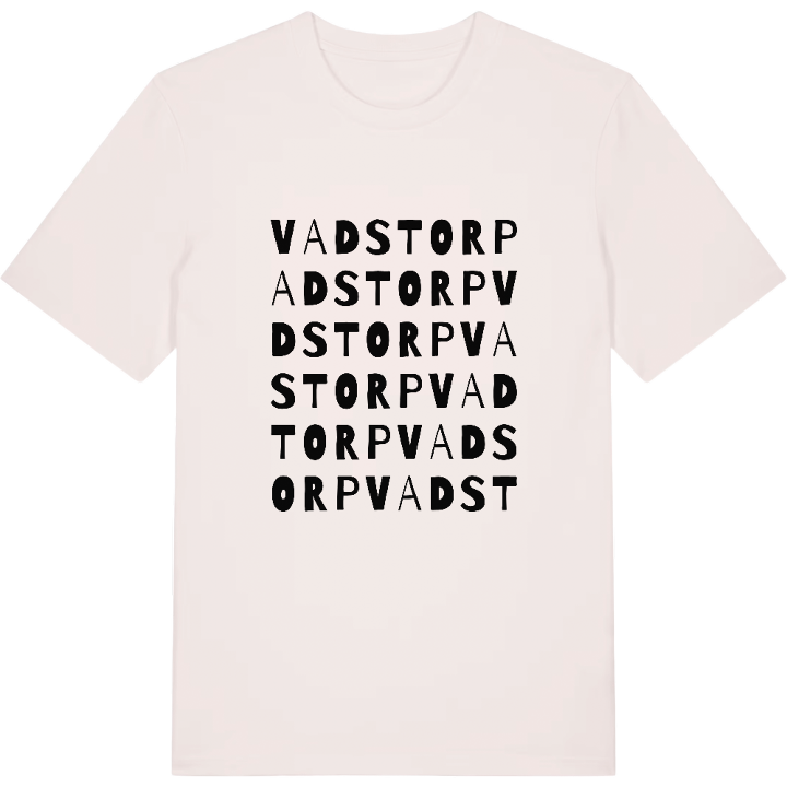 Vadstorp ordlek t-shirt – t-shirt från PinShirt