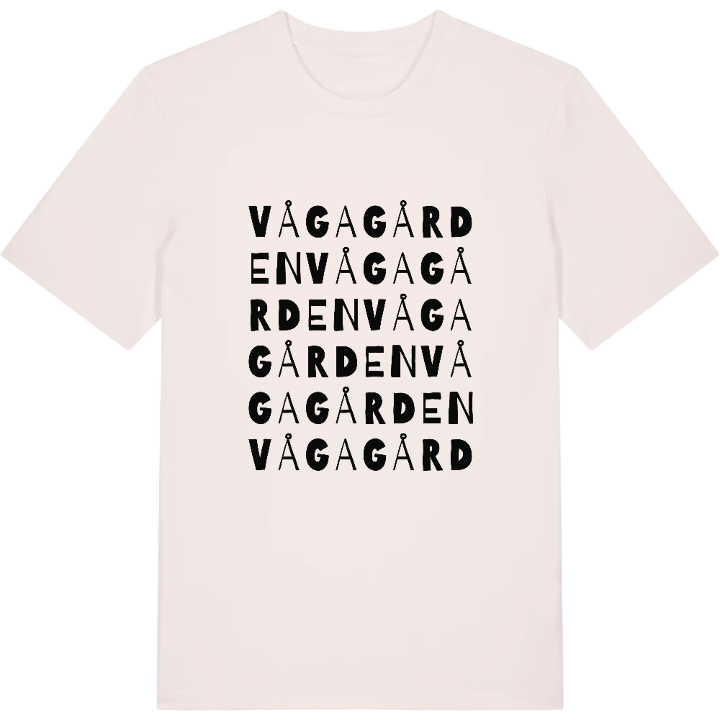 Vågagården ordlek t-shirt – t-shirt från PinShirt