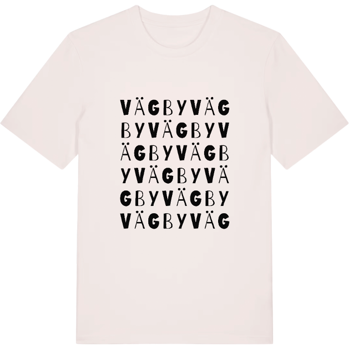 Vägby ordlek t-shirt – t-shirt från PinShirt