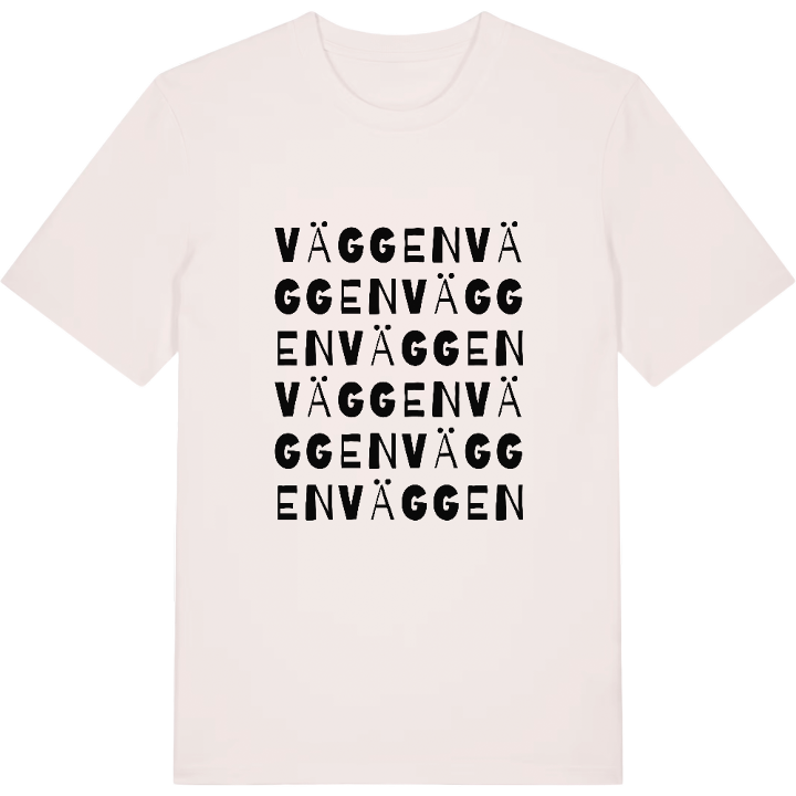 Väggen ordlek t-shirt – t-shirt från PinShirt