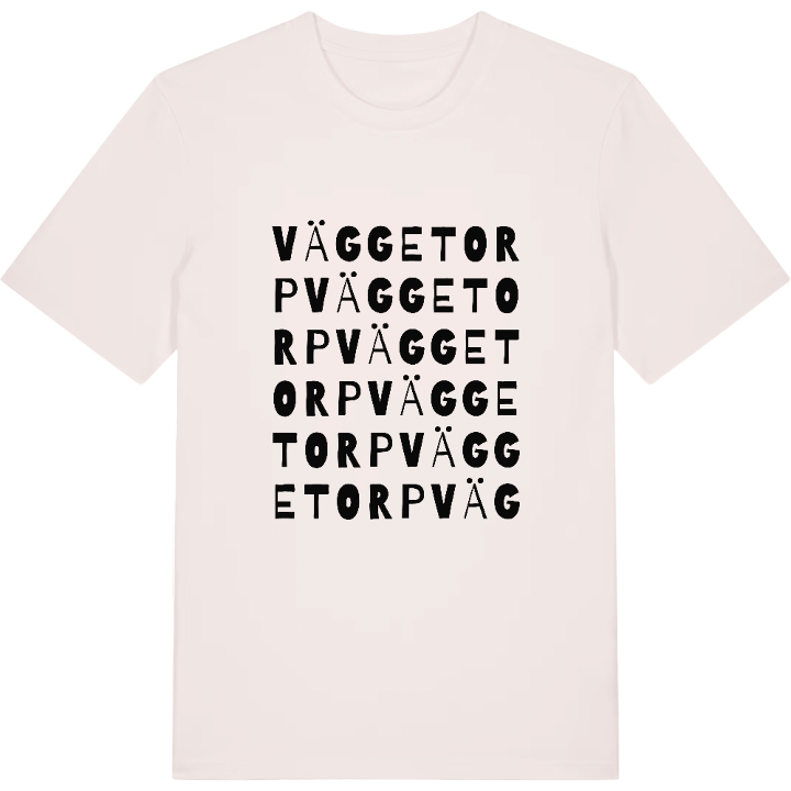 Väggetorp ordlek t-shirt – t-shirt från PinShirt