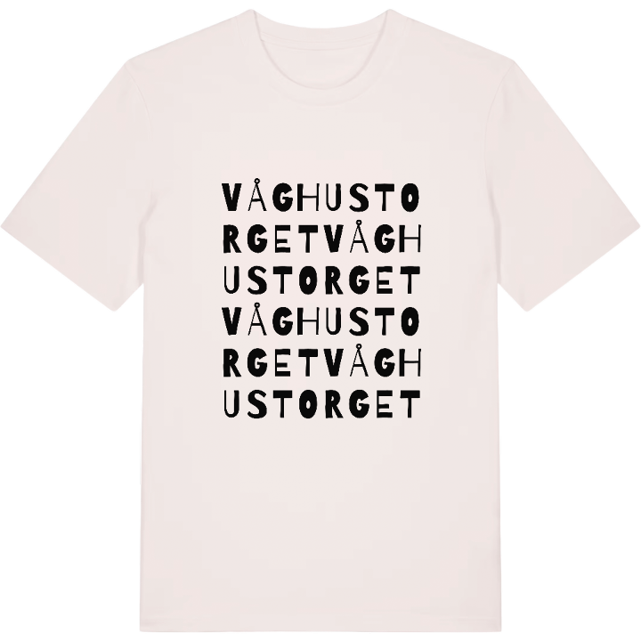 Våghustorget ordlek t-shirt – t-shirt från PinShirt