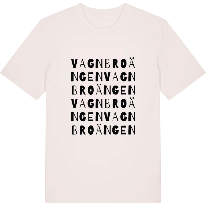 Vagnbroängen ordlek t-shirt – t-shirt från PinShirt
