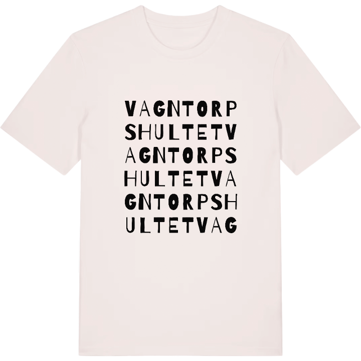 Vagntorpshultet ordlek t-shirt – t-shirt från PinShirt