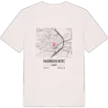 Vaihingen-Mitte karta t-shirt