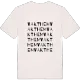 Vakthem ordlek t-shirt