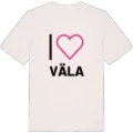 Jag älskar Väla t-shirt stort tryck