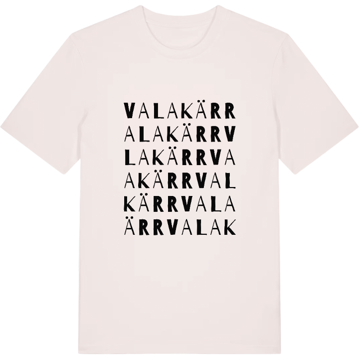 Valakärr ordlek t-shirt – t-shirt från PinShirt