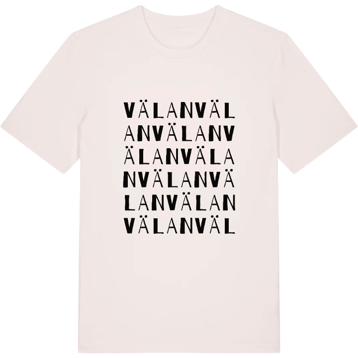 Välan ordlek t-shirt – t-shirt från PinShirt