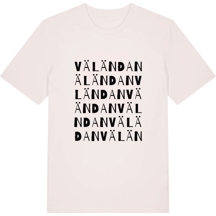 Väländan ordlek t-shirt – t-shirt från PinShirt