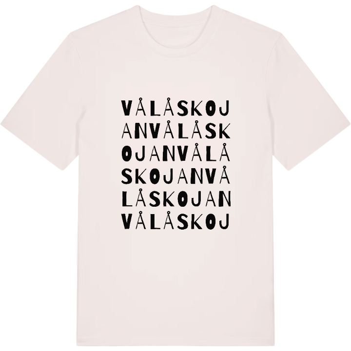 Vålåskojan ordlek t-shirt – t-shirt från PinShirt