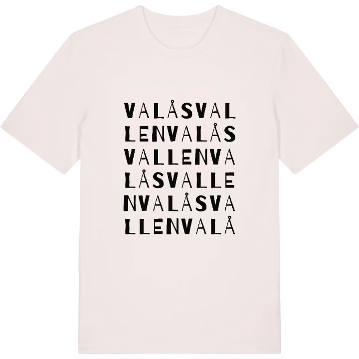 Valåsvallen ordlek t-shirt – t-shirt från PinShirt