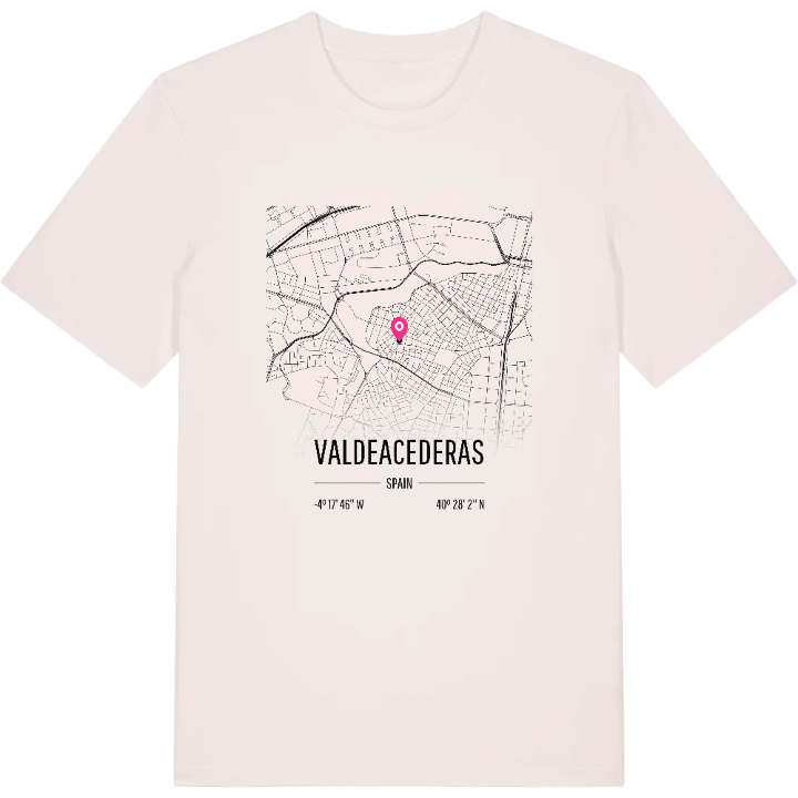 Valdeacederas karta t-shirt – t-shirt från PinShirt